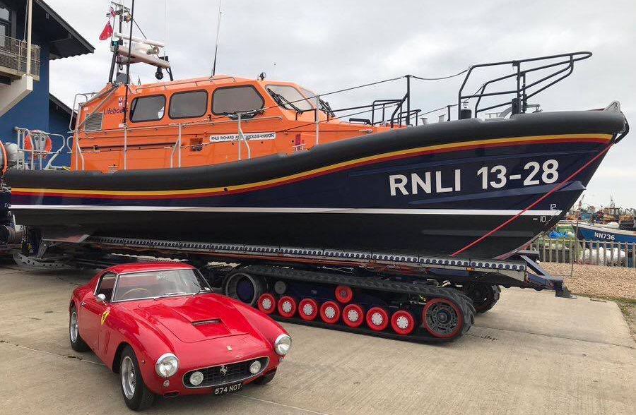 Two Ferraris for a lifeboat… seems like a fair exchange